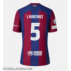 Barcelona Inigo Martinez #5 Replika Hemmatröja 2023-24 Kortärmad